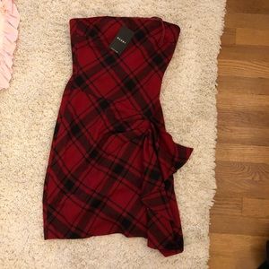 NWT Red And Black Holiday Dress!!